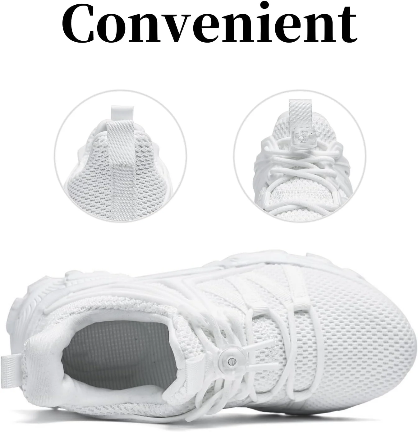 کفش‌های پسرانه و دخترانه Xingfujie، کفش‌های کتانی سبک وزن و تنفسی ورزشی دویدن برای کودکان نوپا/کودکان کوچک/کودکان بزرگ