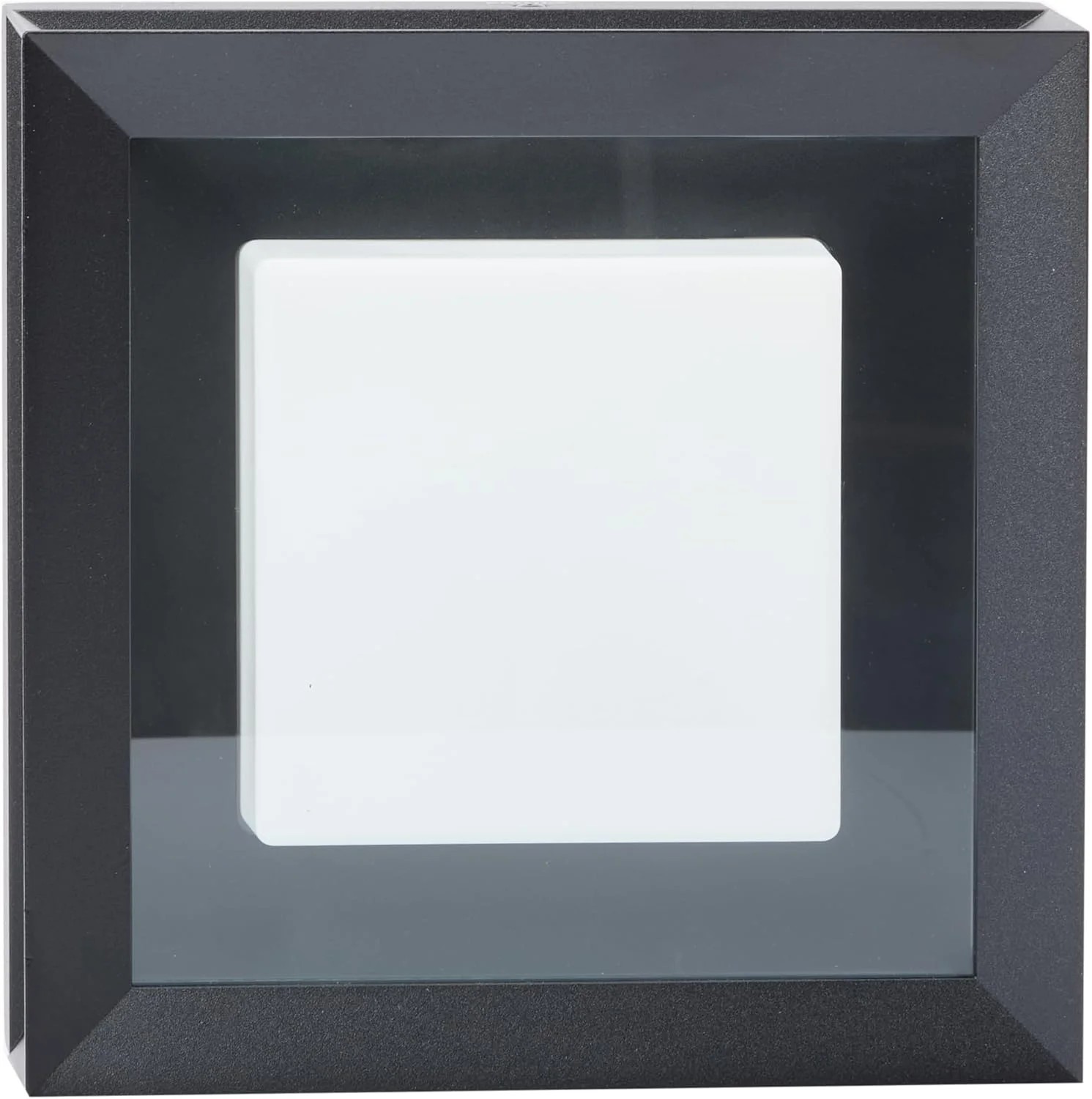 چراغ دیواری هوشمند LED باغی Philips Hue Econic White and Colour Ambiance [چراغ ایوان مربعی]، سازگار با Alexa، Google Assistant و Apple Homekit