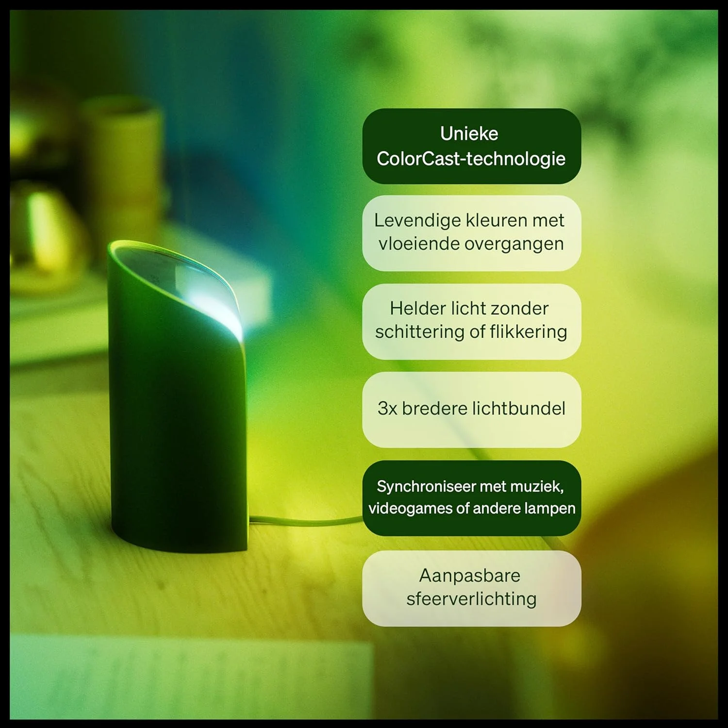 چراغ دیواری هوشمند Philips Hue Play مشکی، سفید و رنگی با فناوری ColorCast، سازگار با بلوتوث، کنترل صوتی با Alexa، Apple Home و Google Assistant، بسته 2 عددی چراغ دیواری هوشمند Philips Hue Play مشکی، سفید و رنگی با فناوری ColorCast، سازگار با بلوتوث، کنترل صوتی با Alexa، Apple Home و Google Assistant، بسته 2 عددی