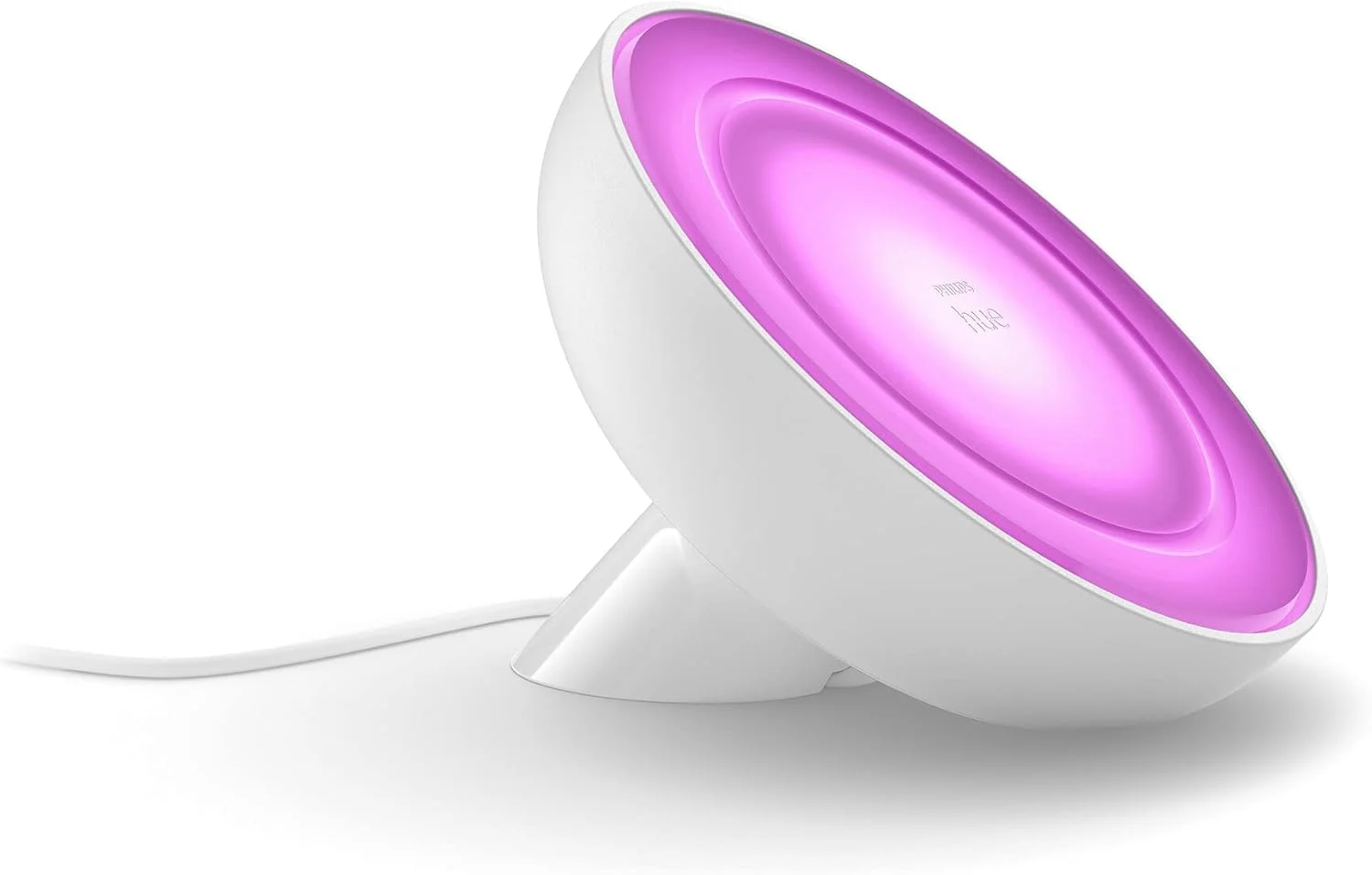 چراغ رومیزی Philips Hue White and colour ambience Bloom، چراغ رومیزی هوشمند، سفید، بلوتوث/Zigbee، LED، متغیر، 2000 کلوین