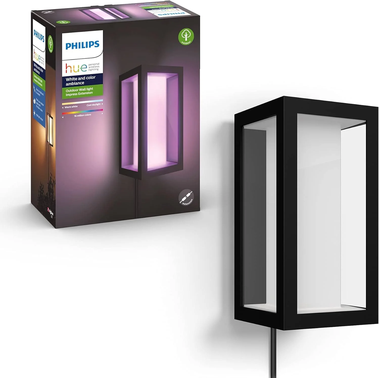 چراغ دیواری LED فانوسی فیلیپس Hue، ارتفاع 9.4 اینچ