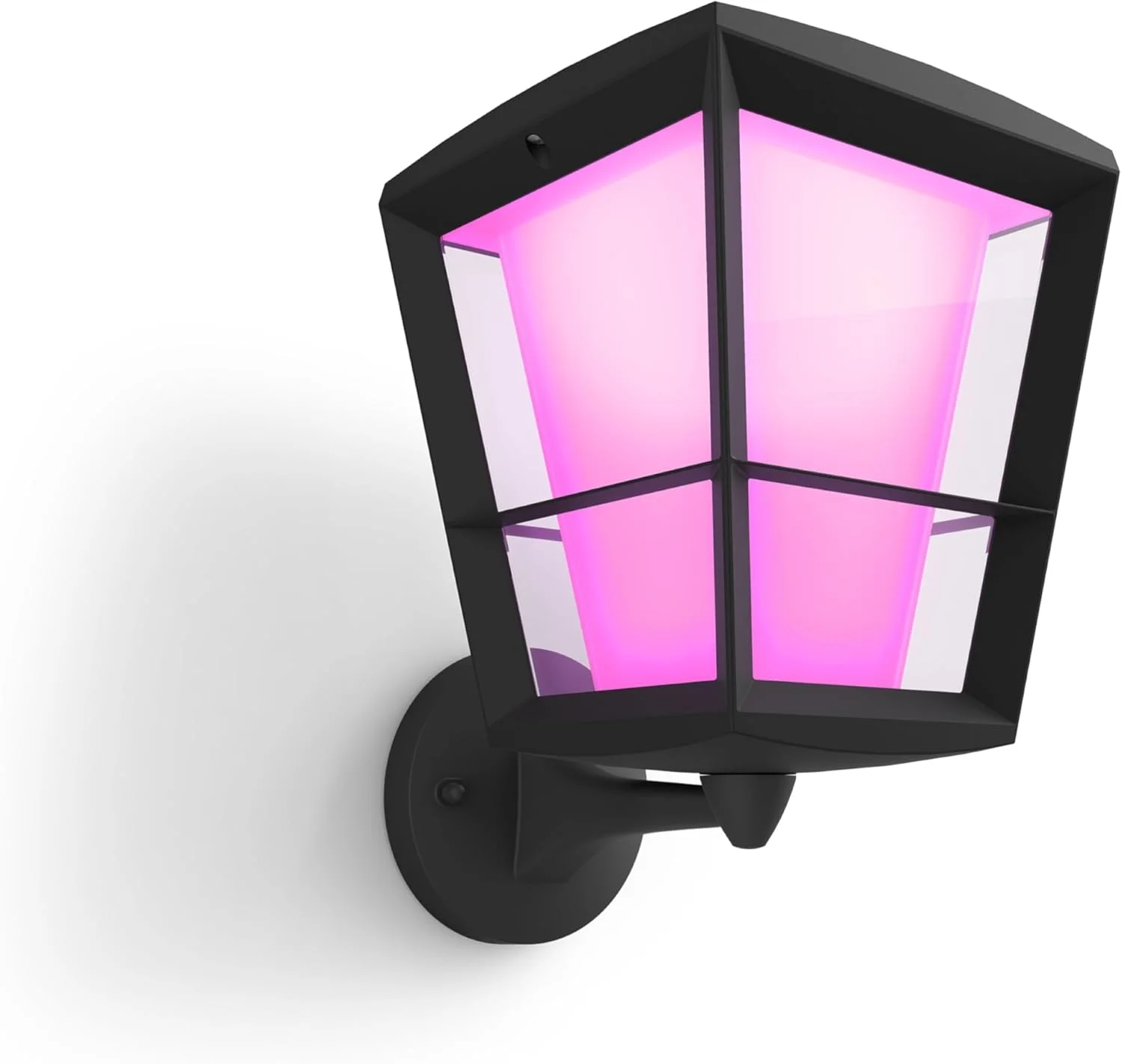 چراغ دیواری LED هوشمند Philips Hue White and Color Ambiance مدل Econic، مناسب فضای باز، دیمرپذیر، 16 میلیون رنگ، قابل کنترل از طریق اپلیکیشن، سازگار با Amazon Alexa چراغ دیواری LED هوشمند Philips Hue White and Color Ambiance مدل Econic، مناسب فضای باز، دیمرپذیر، 16 میلیون رنگ، قابل کنترل از طریق اپلیکیشن، سازگار با Amazon Alexa