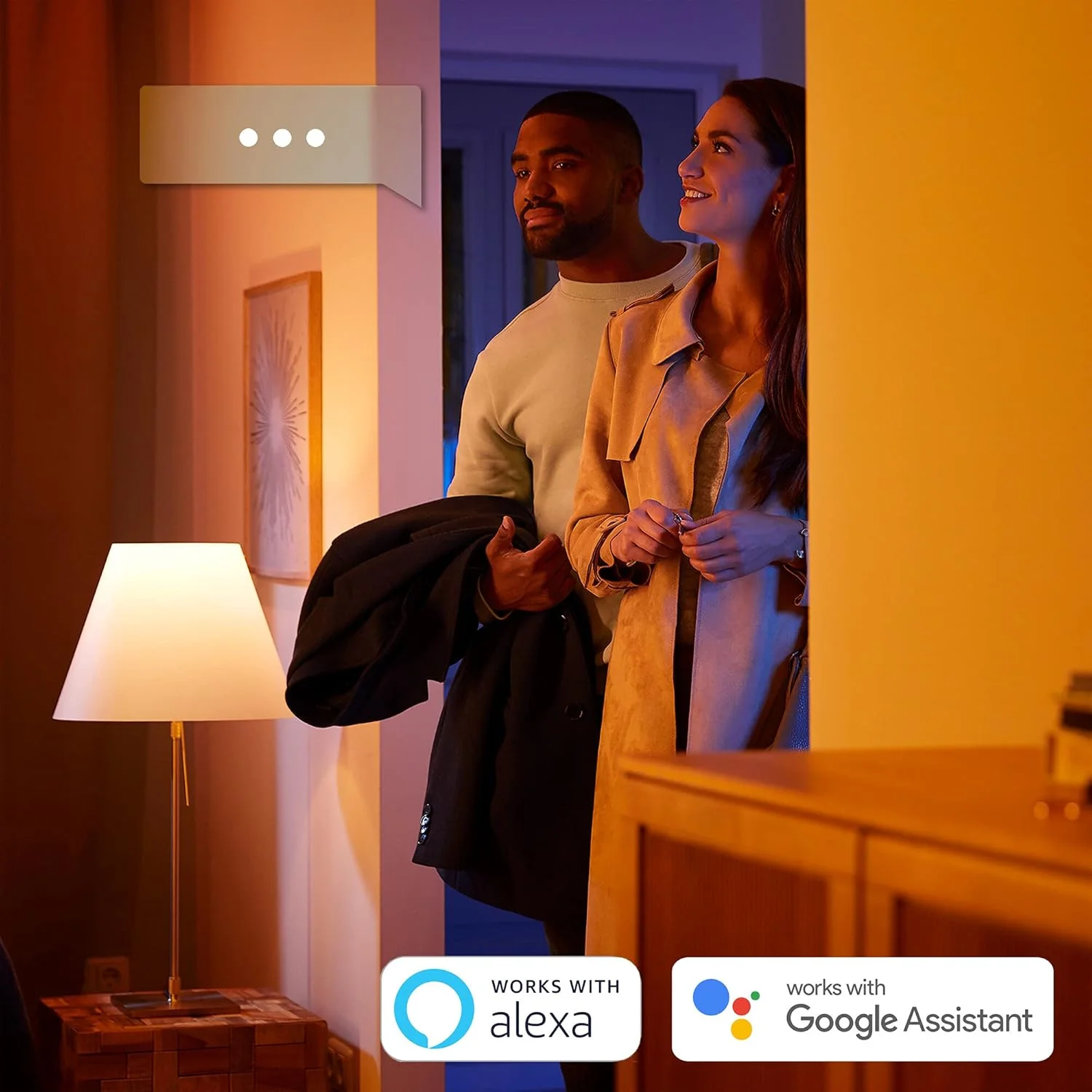 چراغ رومیزی Philips Hue White and colour ambience Bloom، چراغ رومیزی هوشمند، سفید، بلوتوث/Zigbee، LED، متغیر، 2000 کلوین چراغ رومیزی Philips Hue White and colour ambience Bloom، چراغ رومیزی هوشمند، سفید، بلوتوث/Zigbee، LED، متغیر، 2000 کلوین