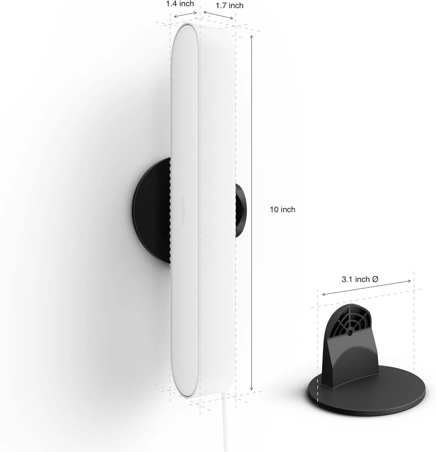 کیت پایه نوار نور هوشمند Philips Hue Play، سفید - نور LED تغییر رنگ دهنده سفید و رنگی - بسته 2 عددی - نیاز به Bridge - کنترل با برنامه - کار با Alexa، Google Assistant و Apple HomeKit کیت پایه نوار نور هوشمند Philips Hue Play، سفید - نور LED تغییر رنگ دهنده سفید و رنگی - بسته 2 عددی - نیاز به Bridge - کنترل با برنامه - کار با Alexa، Google Assistant و Apple HomeKit