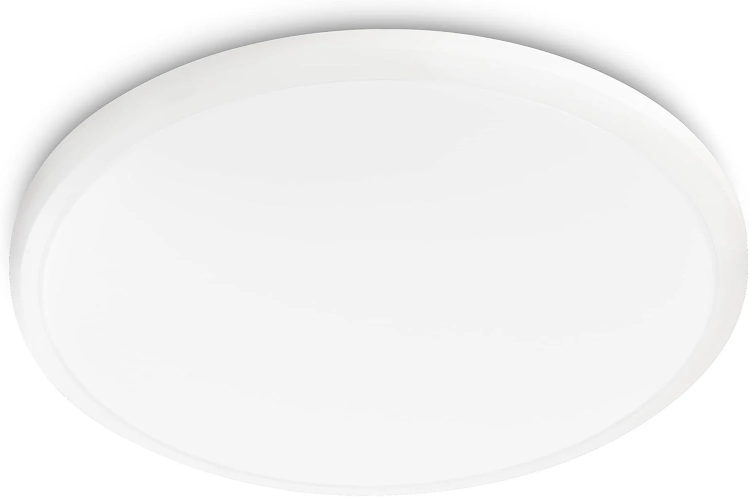 چراغ سقفی ال ای دی فیلیپس مدل myLiving Twirly، مناسب برای خانه، داخل ساختمان، سقف و دیوارها (1 عدد ال ای دی 12 وات یکپارچه، نور سفید گرم) - خاکستری