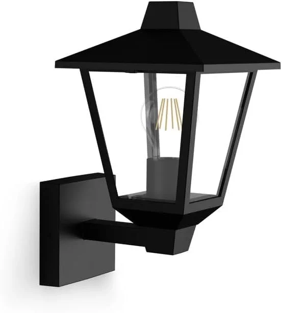 چراغ دیواری بیرونی فیلیپس مدل Kinno، حداکثر 25 وات، پایه E27، مشکی چراغ دیواری بیرونی فیلیپس مدل Kinno، حداکثر 25 وات، پایه E27، مشکی