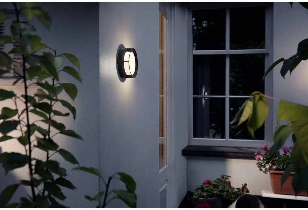 چراغ دیواری LED مشکی فیلیپس مدل myGarden Actea چراغ دیواری LED مشکی فیلیپس مدل myGarden Actea