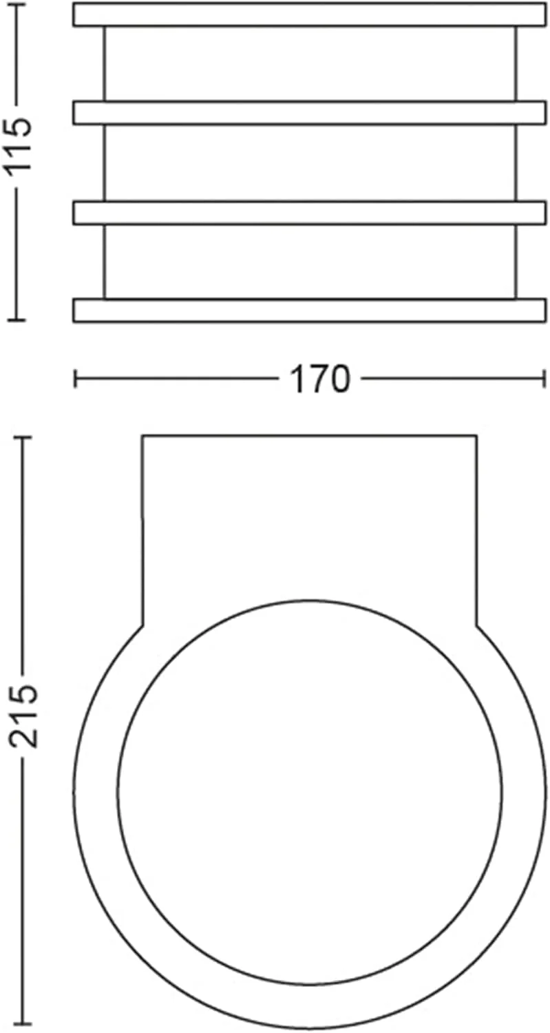چراغ دیواری هوشمند LED فیلیپس Hue Lucca White، سازگار با الکسا، گوگل اسیستنت و اپل هوم کیت چراغ دیواری هوشمند LED فیلیپس Hue Lucca White، سازگار با الکسا، گوگل اسیستنت و اپل هوم کیت