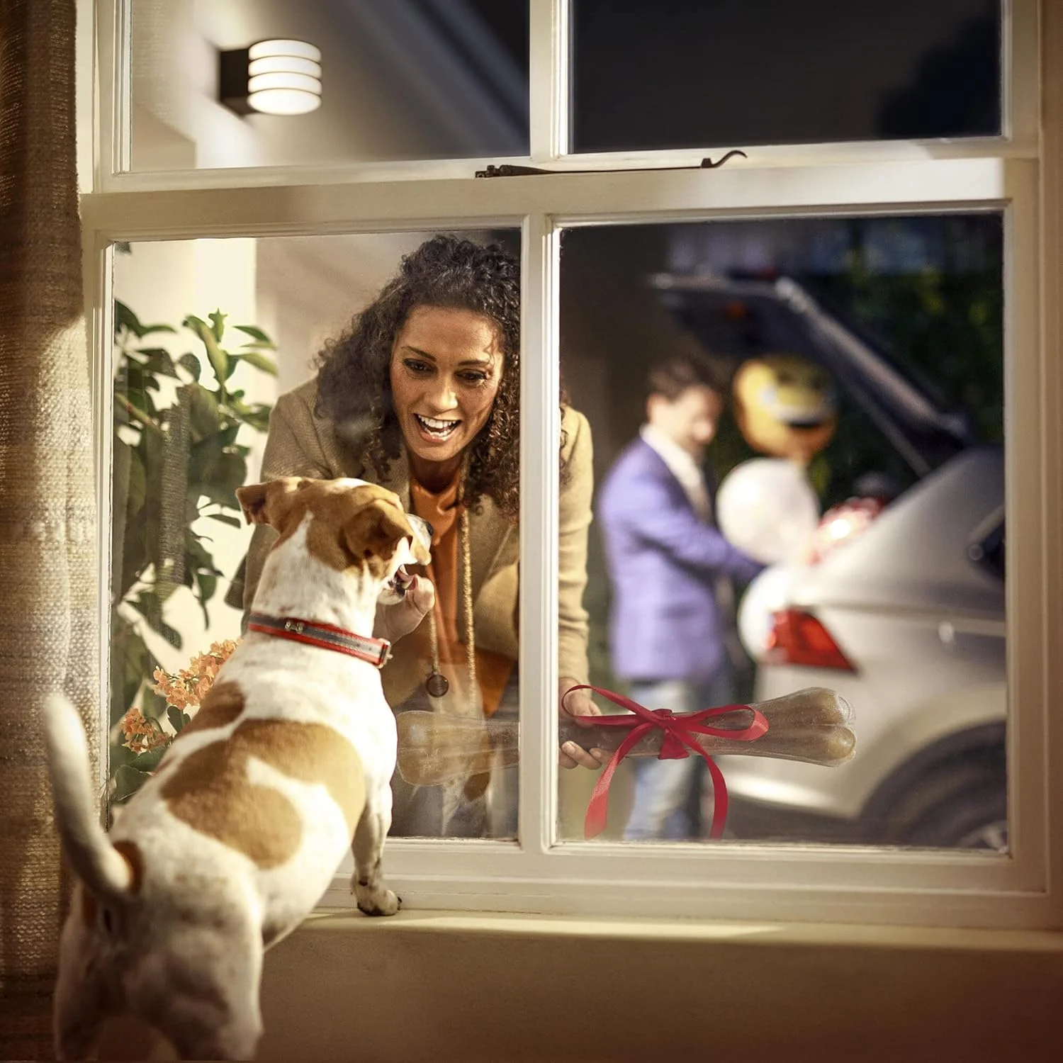 چراغ دیواری هوشمند LED فیلیپس Hue Lucca White، سازگار با الکسا، گوگل اسیستنت و اپل هوم کیت چراغ دیواری هوشمند LED فیلیپس Hue Lucca White، سازگار با الکسا، گوگل اسیستنت و اپل هوم کیت