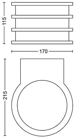 چراغ دیواری هوشمند LED فیلیپس Hue Lucca White، سازگار با الکسا، گوگل اسیستنت و اپل هوم کیت چراغ دیواری هوشمند LED فیلیپس Hue Lucca White، سازگار با الکسا، گوگل اسیستنت و اپل هوم کیت