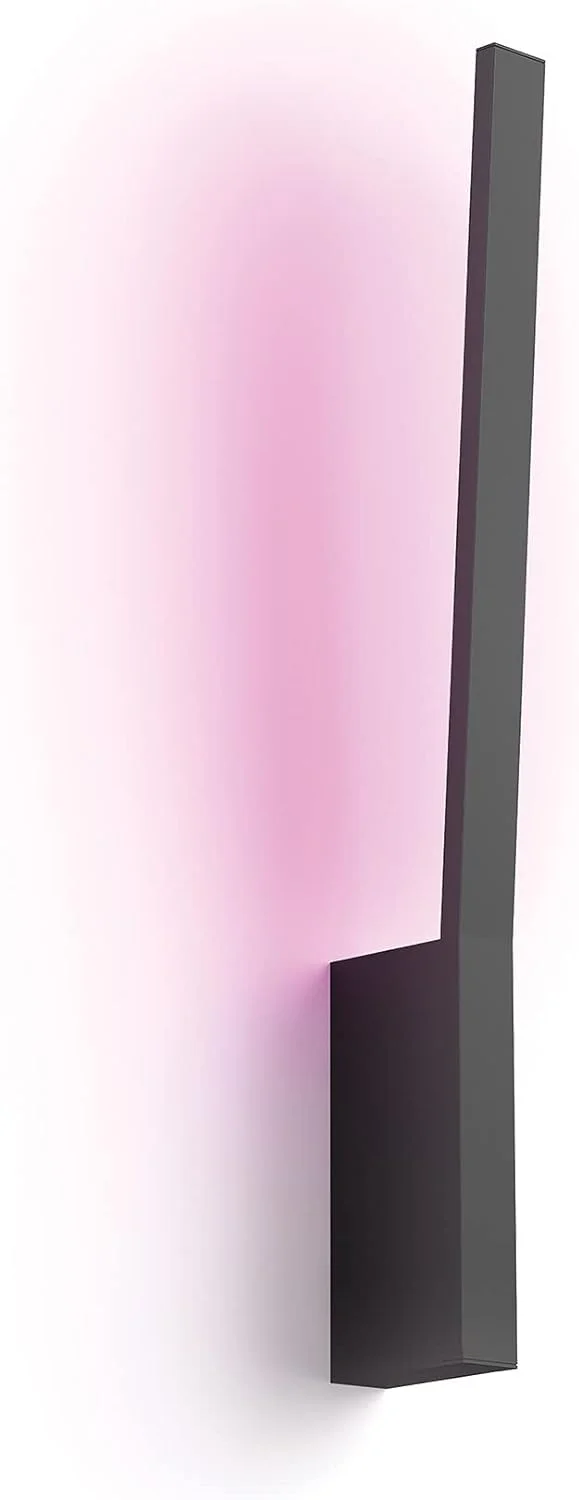 چراغ دیواری هوشمند ال ای دی Philips Hue Liane White & Colour Ambiance با بلوتوث، مشکی، سازگار با Alexa، Google Assistant و Apple Homekit چراغ دیواری هوشمند ال ای دی Philips Hue Liane White & Colour Ambiance با بلوتوث، مشکی، سازگار با Alexa، Google Assistant و Apple Homekit