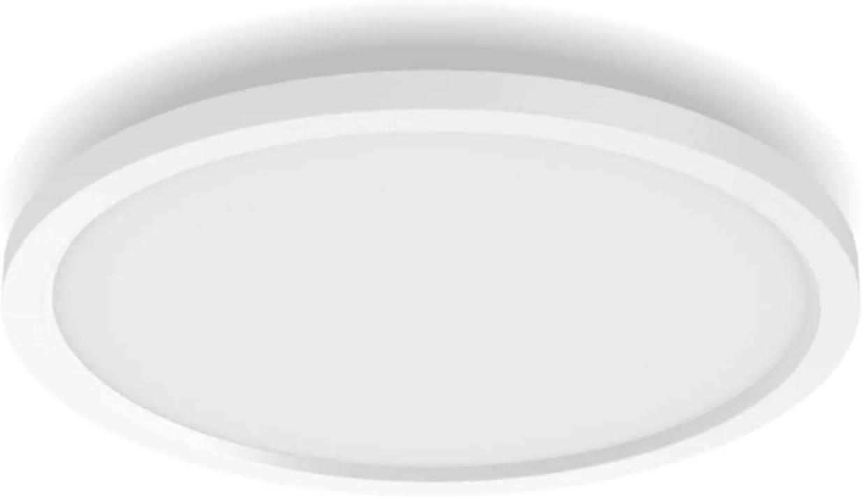 چراغ پنل ال ای دی هوشمند Philips Hue White and Colour Ambiance Surimu [گرد - 40 وات] برای روشنایی داخلی خانه، دیوار، سقف، اتاق خواب، اتاق نشیمن.