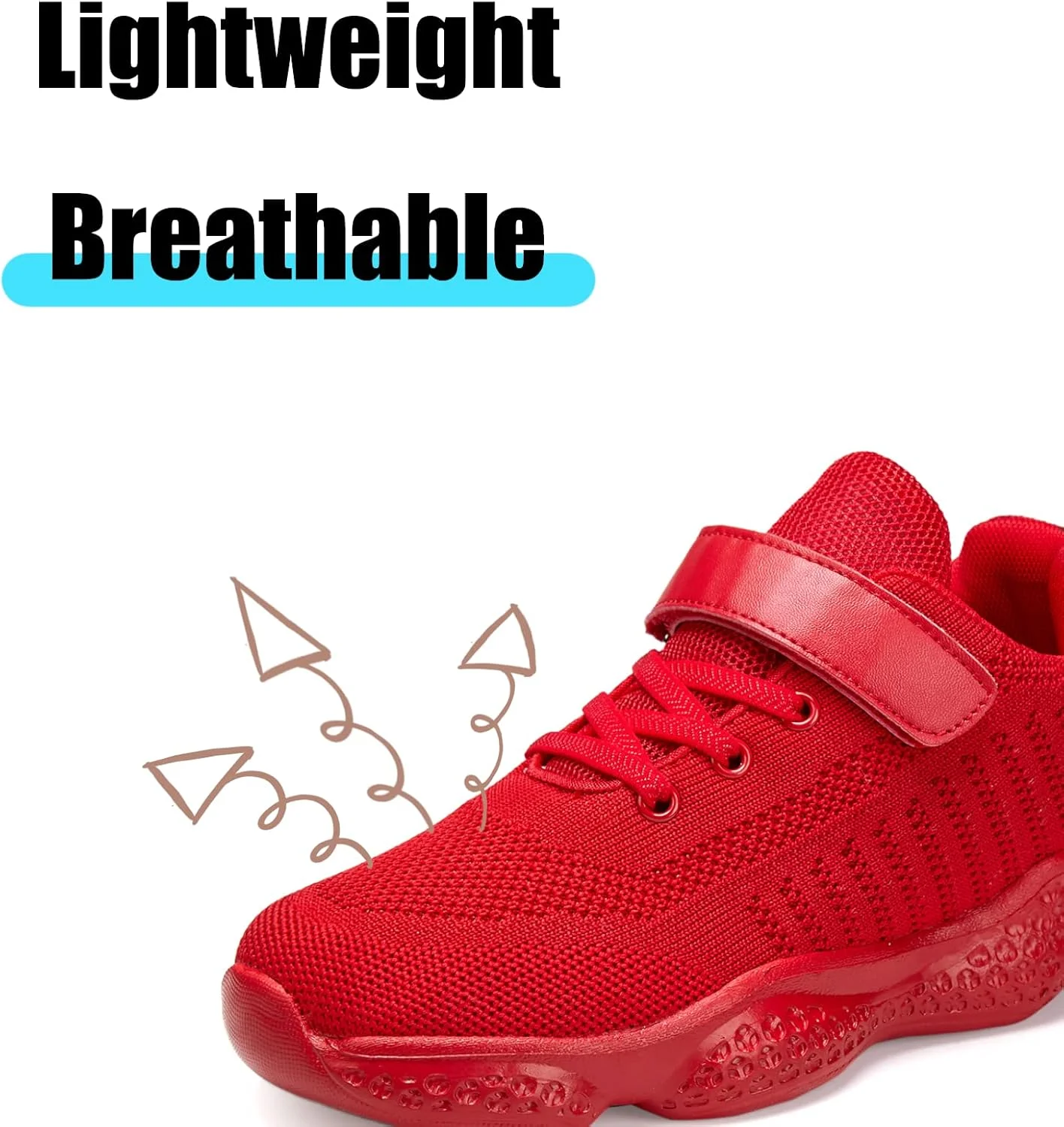 کفش ورزشی پسرانه Voxge، کفش های ورزشی دخترانه، کفش های مد روز چسبی بچه گانه