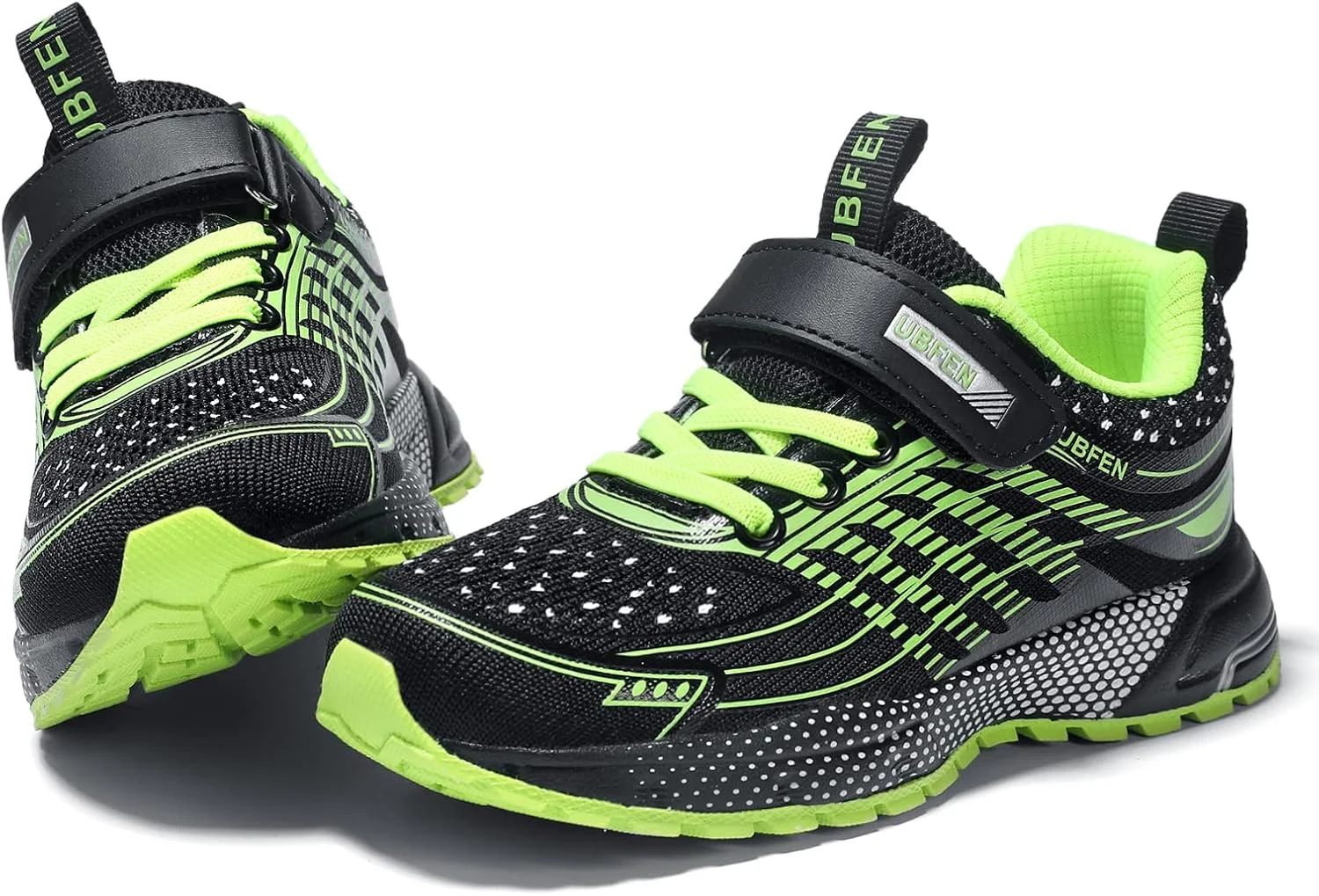 کفش ورزشی بچه گانه UBFEN، کفش تنیس پسرانه دخترانه برای دویدن، پیاده روی، ورزشگاه، سبک وزن و تنفسی