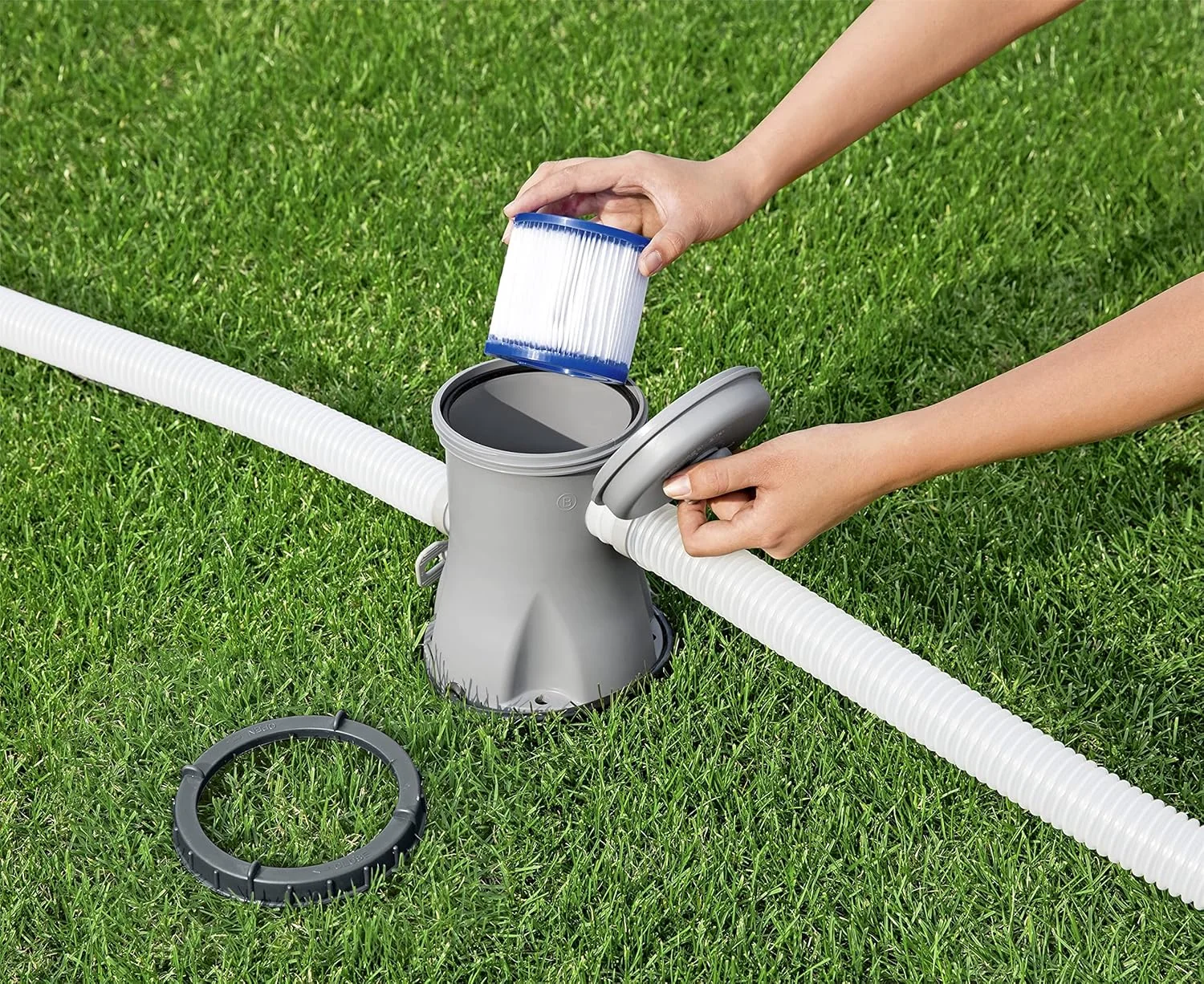 بسته دوتایی کارتریج فیلتر Bestway 58093، 3.1 در 3.5 اینچ بسته دوتایی کارتریج فیلتر Bestway 58093، 3.1 در 3.5 اینچ