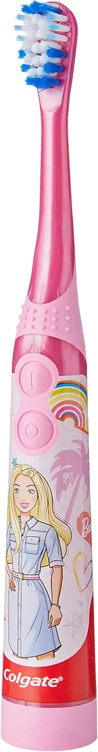 مسواک برقی کودکانه کلگیت باربی 3+ با برس بسیار نرم، رنگ متنوع مسواک برقی کودکانه کلگیت باربی 3+ با برس بسیار نرم، رنگ متنوع