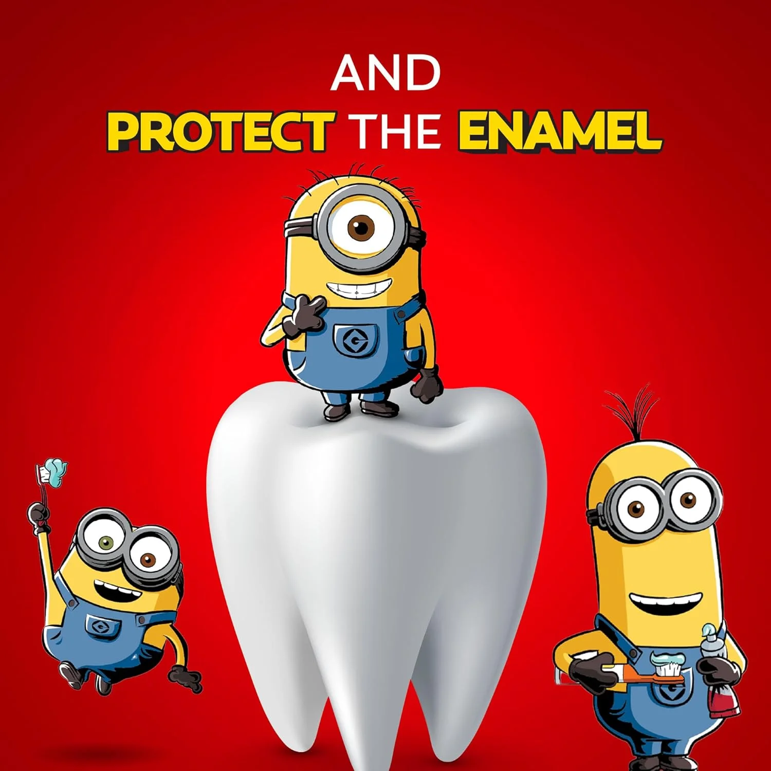 خمیر دندان کودک کلگیت، محافظت ملایم برای 6+ سال، مینیون ها، طعم میوه ای بادکنکی، 80 گرم خمیر دندان کودک کلگیت، محافظت ملایم برای 6+ سال، مینیون ها، طعم میوه ای بادکنکی، 80 گرم