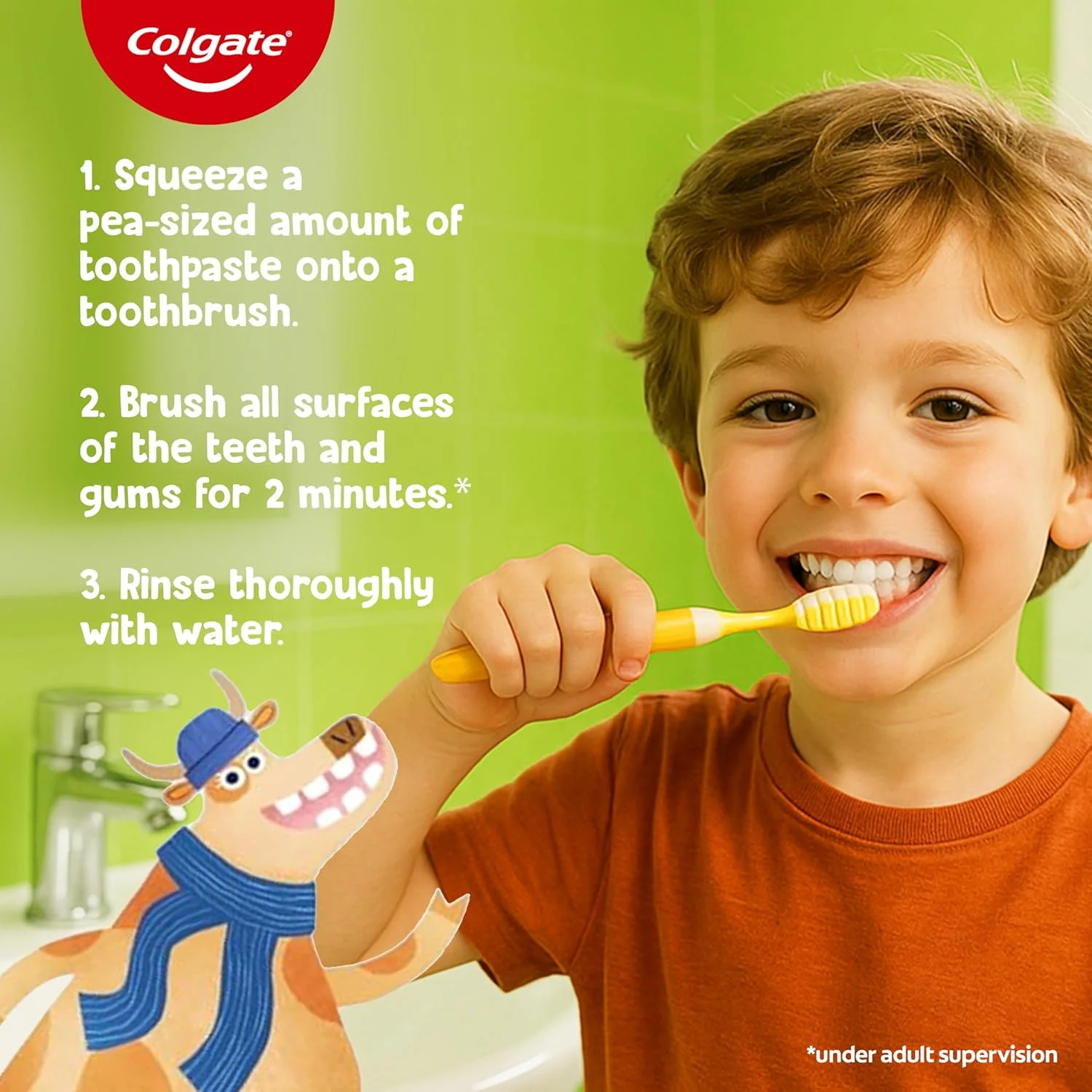 خمیر دندان کودک کلگیت 6-9 با طعم نعناع توت فرنگی، حاوی ژل فلوراید، 60 میلی لیتر، 1 عدد خمیر دندان کودک کلگیت 6-9 با طعم نعناع توت فرنگی، حاوی ژل فلوراید، 60 میلی لیتر، 1 عدد