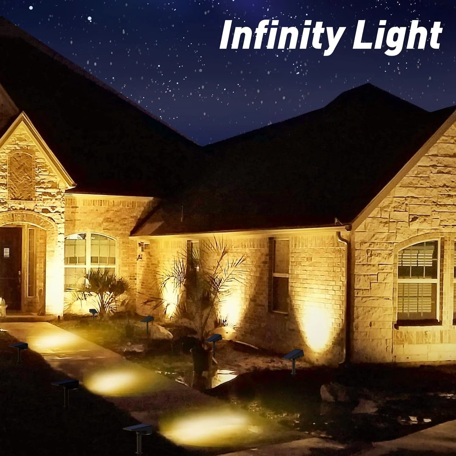 چراغ های نقطه ای خورشیدی فضای باز، چراغ های محوطه سازی خورشیدی فوق العاده روشن با 2 لنز جداشدنی، چراغ های نقطه ای ضد آب خورشیدی برای دیوار حیاط باغ در فضای باز - سفید گرم - بسته 6 عددی چراغ های نقطه ای خورشیدی فضای باز، چراغ های محوطه سازی خورشیدی فوق العاده روشن با 2 لنز جداشدنی، چراغ های نقطه ای ضد آب خورشیدی برای دیوار حیاط باغ در فضای باز - سفید گرم - بسته 6 عددی