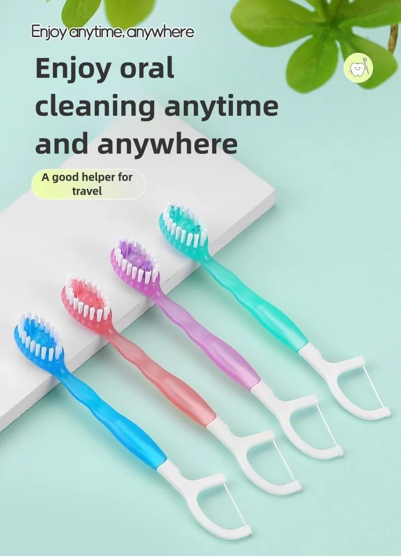 مجموعه مسواک مسافرتی GraGra، 12 عدد مسواک یکبار مصرف کوچک 5 در 1، 4 طعم، بسته بندی جداگانه، (مسواک + خمیر دندان + زبان پاک کن + نخ دندان + خلال دندان) مجموعه مسواک مسافرتی GraGra، 12 عدد مسواک یکبار مصرف کوچک 5 در 1، 4 طعم، بسته بندی جداگانه، (مسواک + خمیر دندان + زبان پاک کن + نخ دندان + خلال دندان)