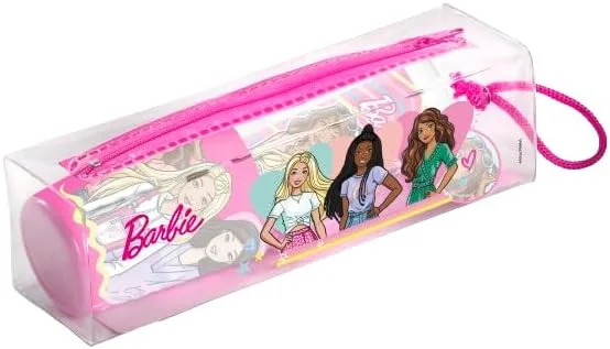 ست مراقبت از دندان کودک متل باربی، شامل 1 خمیر دندان، 1 مسواک و 1 لیوان تزئینی، کیت مراقبت از دندان دستی رنگارنگ