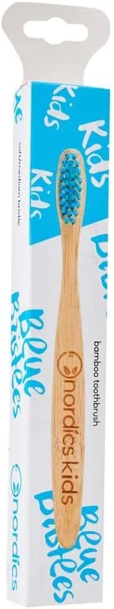 مسواک بامبوی کودکانه The LifeCo Nordics Organic Care Eco با برس های آبی مسواک بامبوی کودکانه The LifeCo Nordics Organic Care Eco با برس های آبی