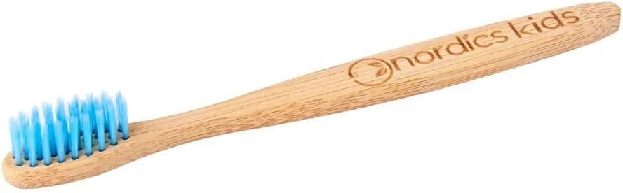 مسواک بامبوی کودکانه The LifeCo Nordics Organic Care Eco با برس های آبی مسواک بامبوی کودکانه The LifeCo Nordics Organic Care Eco با برس های آبی