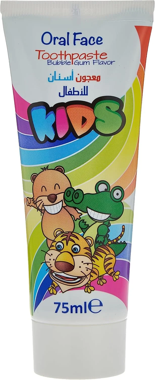 خمیر دندان کودک با طعم آدامس بادکنکی اورال فیس