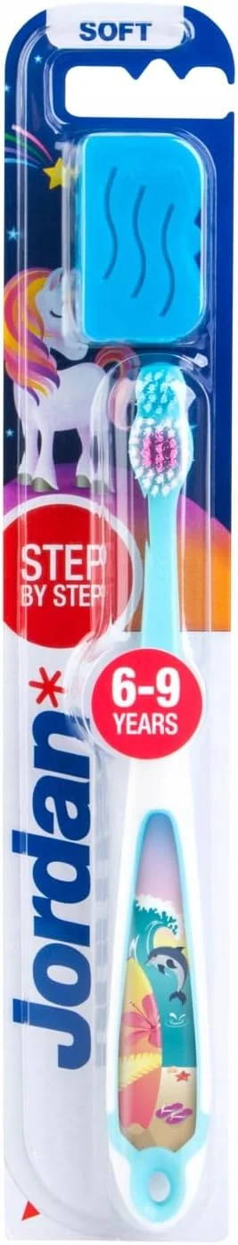 مسواک جردن Step 3 Junior Soft رنگ جور وا جور 1 عدد مسواک جردن Step 3 Junior Soft رنگ جور وا جور 1 عدد