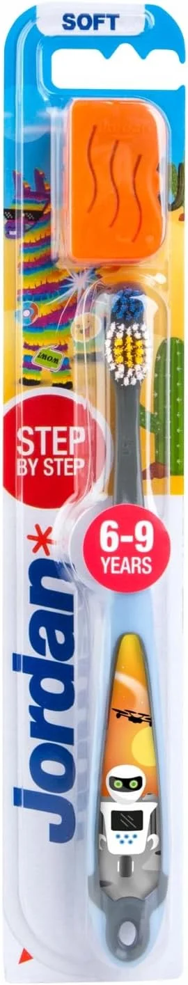 مسواک جردن Step 3 Junior Soft رنگ جور وا جور 1 عدد مسواک جردن Step 3 Junior Soft رنگ جور وا جور 1 عدد
