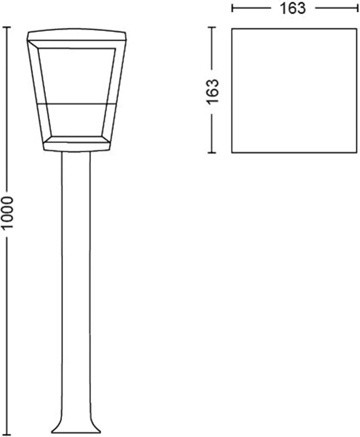چراغ مسیر LED هوشمند Philips Hue مدل White and Color Ambiance Econic، مناسب فضای باز، قابل تنظیم نور، تا 16 میلیون رنگ، قابل کنترل از طریق اپلیکیشن، سازگار با Amazon Alexa (Echo, Echo Dot) چراغ مسیر LED هوشمند Philips Hue مدل White and Color Ambiance Econic، مناسب فضای باز، قابل تنظیم نور، تا 16 میلیون رنگ، قابل کنترل از طریق اپلیکیشن، سازگار با Amazon Alexa (Echo, Echo Dot)