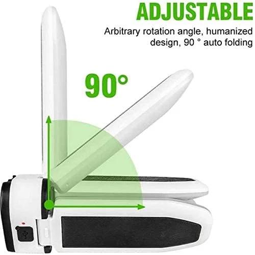 چراغ فانوسی خورشیدی کمپینگ KASTWAVE، چراغ اضطراری ضد آب فضای باز، LED USB قابل حمل، چراغ قابل شارژ، لامپ چادر و سوله با قلاب آویز برای پیاده روی/ماهیگیری/پاسیو/باغ/باربیکیو (کلاس انرژی A+)