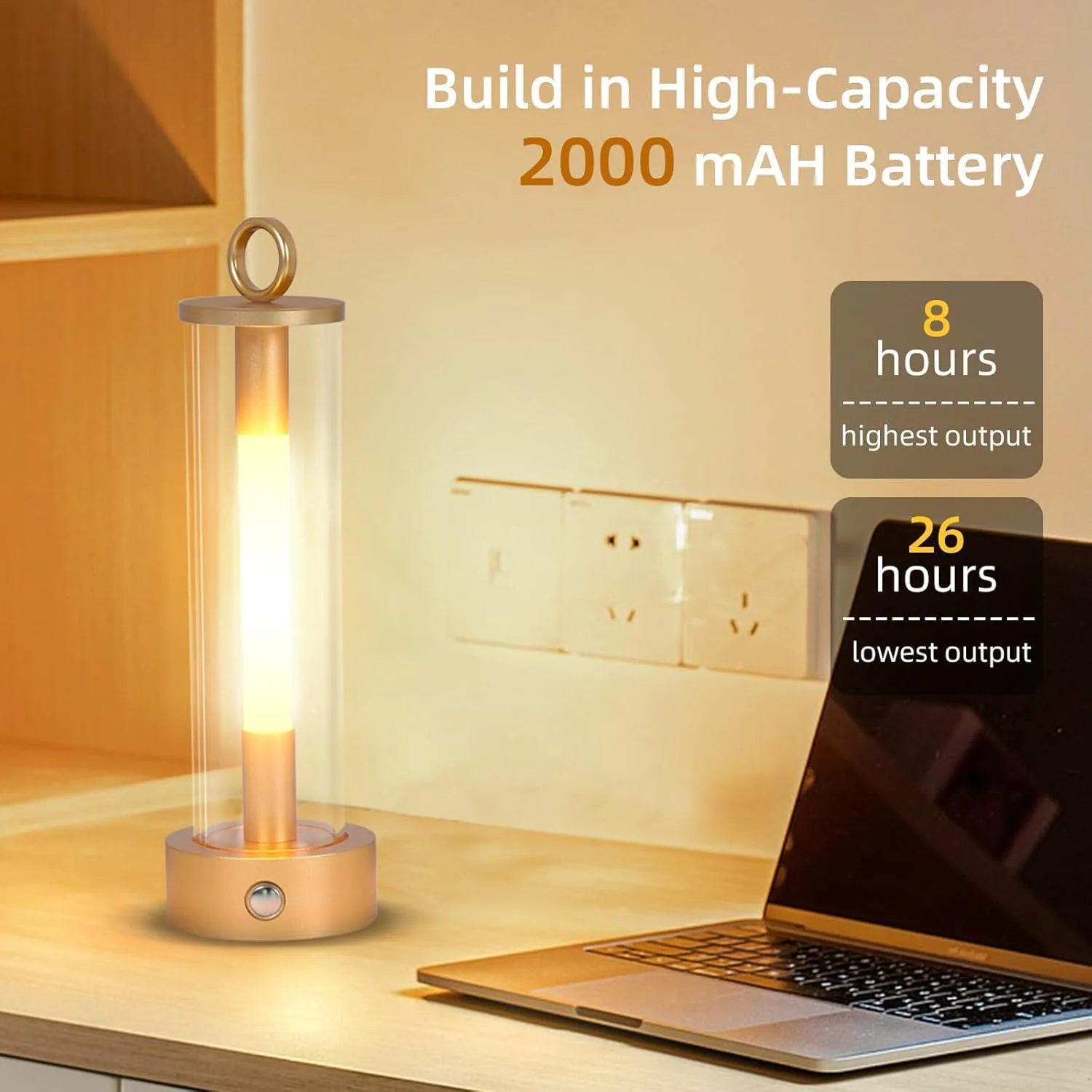 چراغ رومیزی شارژی فضای باز، چراغ خواب LED بی سیم برای اتاق خواب، چراغ خواب مدرن لمسی با قابلیت تنظیم نور، ضد آب IP54، چراغ قابل حمل برای داخل خانه، باغ، کمپینگ، پاسیو، رستوران (سفید) چراغ رومیزی شارژی فضای باز، چراغ خواب LED بی سیم برای اتاق خواب، چراغ خواب مدرن لمسی با قابلیت تنظیم نور، ضد آب IP54، چراغ قابل حمل برای داخل خانه، باغ، کمپینگ، پاسیو، رستوران (سفید)