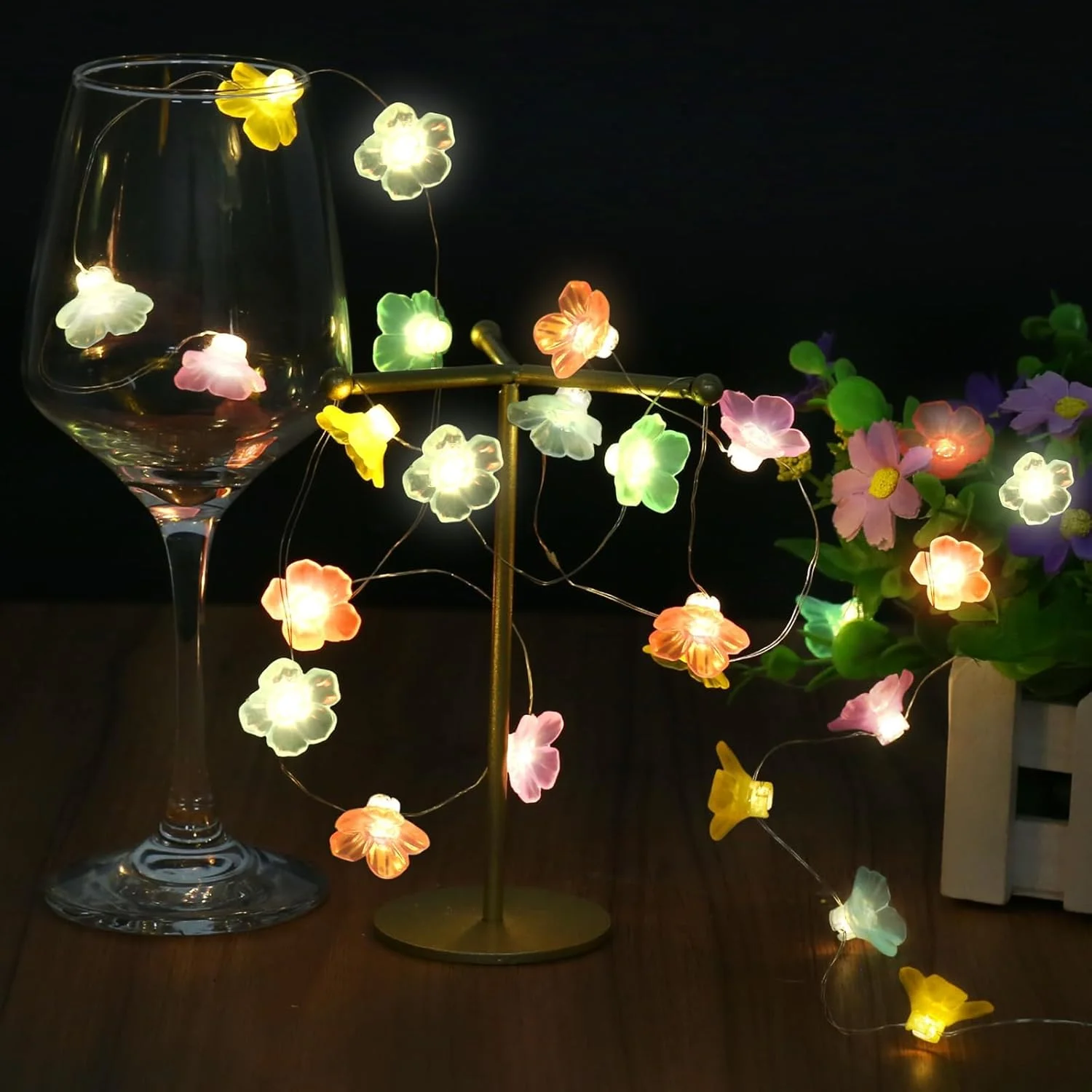 چراغ های رشته ای گل، چراغ های پری شکوفه گیلاس صورتی، 2 متر 20 ال ای دی چراغ های پری گل، چراغ های پری گل ماکارون، برای درختان باغ، دکوراسیون اتاق نشیمن، دکوراسیون داخلی و خارجی چراغ های رشته ای گل، چراغ های پری شکوفه گیلاس صورتی، 2 متر 20 ال ای دی چراغ های پری گل، چراغ های پری گل ماکارون، برای درختان باغ، دکوراسیون اتاق نشیمن، دکوراسیون داخلی و خارجی