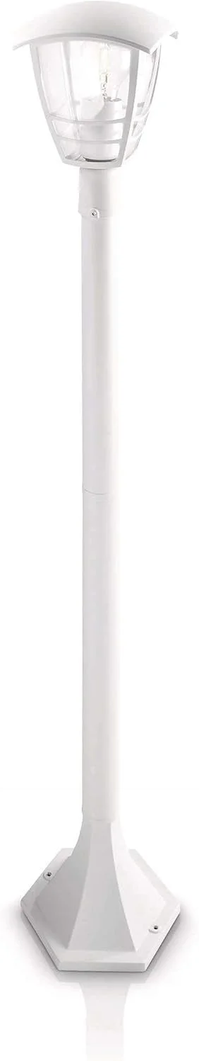 چراغ پایه دار باغی فیلیپس مدل Creek، سفید (نیازمند لامپ E27 با توان 60 وات) چراغ پایه دار باغی فیلیپس مدل Creek، سفید (نیازمند لامپ E27 با توان 60 وات)