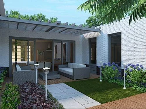 چراغ پایه دار باغی فیلیپس مدل Creek، سفید (نیازمند لامپ E27 با توان 60 وات) چراغ پایه دار باغی فیلیپس مدل Creek، سفید (نیازمند لامپ E27 با توان 60 وات)