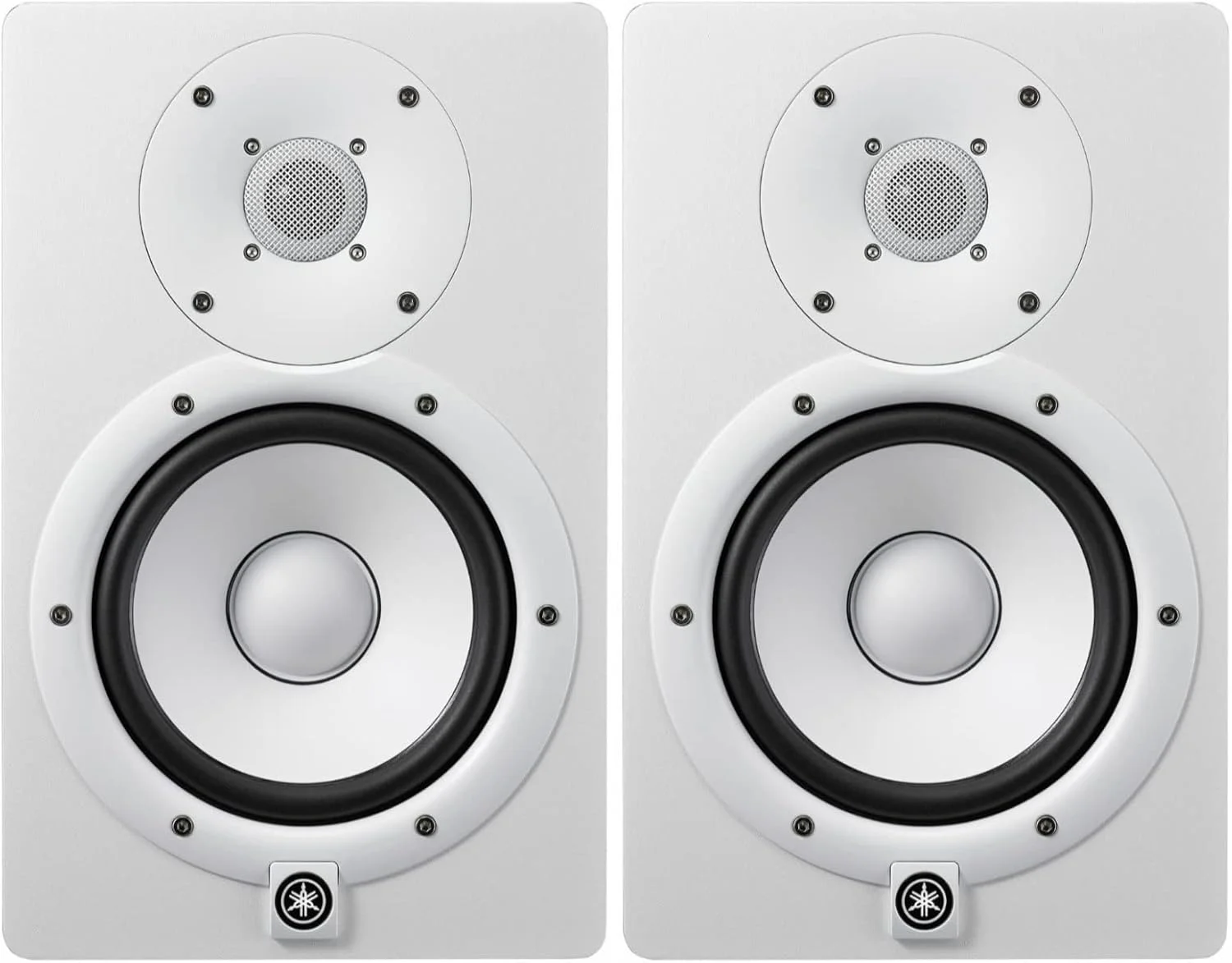 باندل مانیتور استودیویی یاماها HS7W 6.5 اینچی (سفید، 2 عددی) (2 مورد)