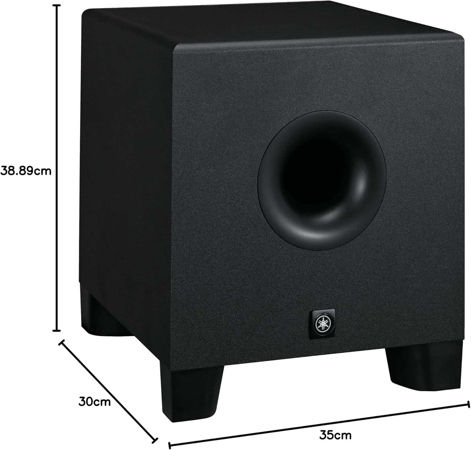 ساب ووفر اکتیو یاماها HS8S، تکی، مشکی ساب ووفر اکتیو یاماها HS8S، تکی، مشکی