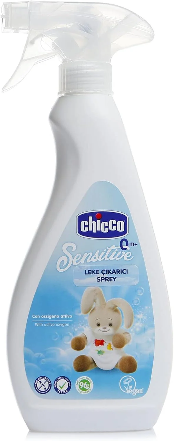 اسپری لکه بر لباس کودک چیکو آرتسانا مدل Sensitive Fabric حجم 500 میلی لیتر اسپری لکه بر لباس کودک چیکو آرتسانا مدل Sensitive Fabric حجم 500 میلی لیتر
