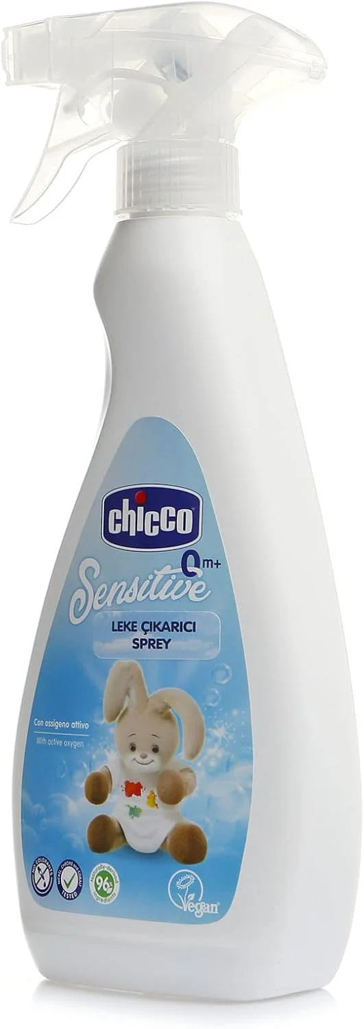اسپری لکه بر لباس کودک چیکو آرتسانا مدل Sensitive Fabric حجم 500 میلی لیتر اسپری لکه بر لباس کودک چیکو آرتسانا مدل Sensitive Fabric حجم 500 میلی لیتر