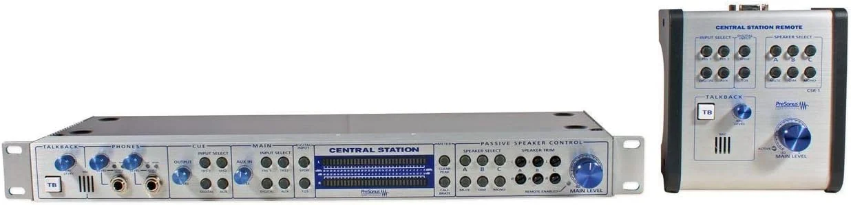 مرکز کنترل استودیویی PreSonus Central Station PLUS به همراه ریموت کنترل