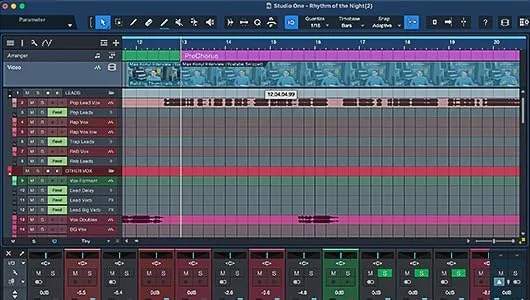 بسته استودیویی رابط صوتی PreSonus AudioBox 96 با مانیتورهای Eris 3.5، نرم افزار Studio One Artist، میکروفون XLR، پاپ فیلتر، هدفون و کابل