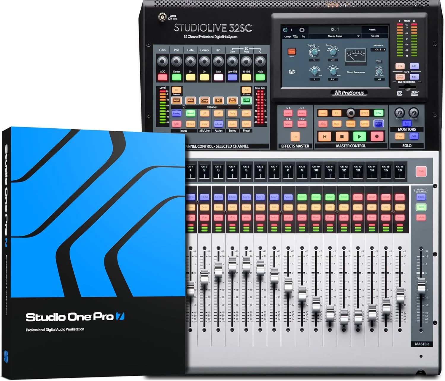میکسر دیجیتال PreSonus StudioLive 32SC