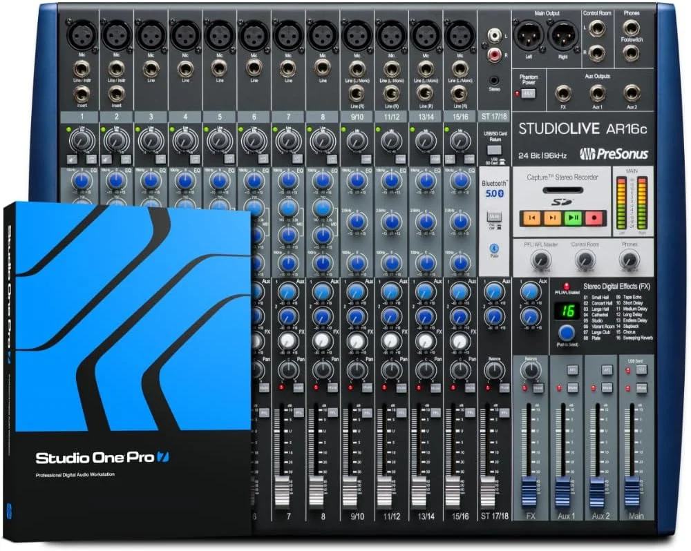 میکسر استودیویی پریسونوس StudioLive AR16c میکسر استودیویی پریسونوس StudioLive AR16c