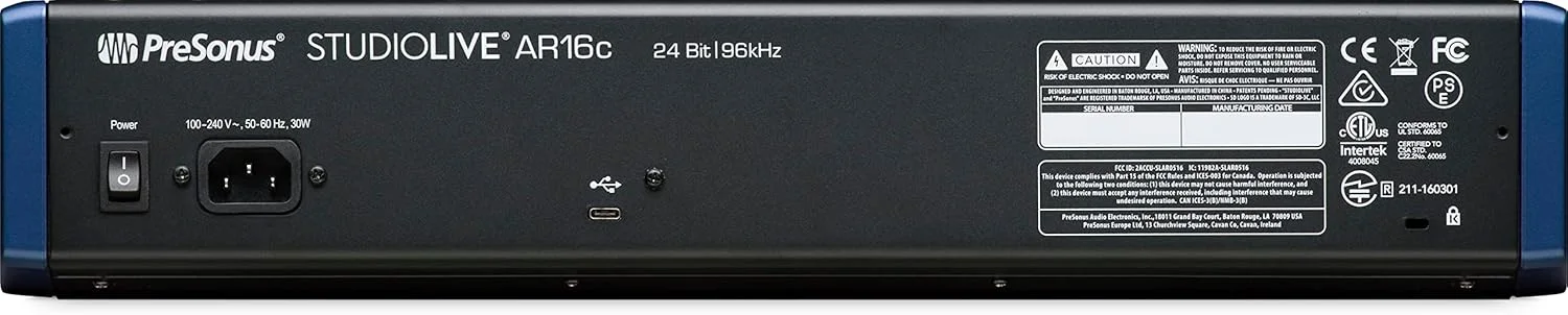 میکسر استودیویی پریسونوس StudioLive AR16c میکسر استودیویی پریسونوس StudioLive AR16c