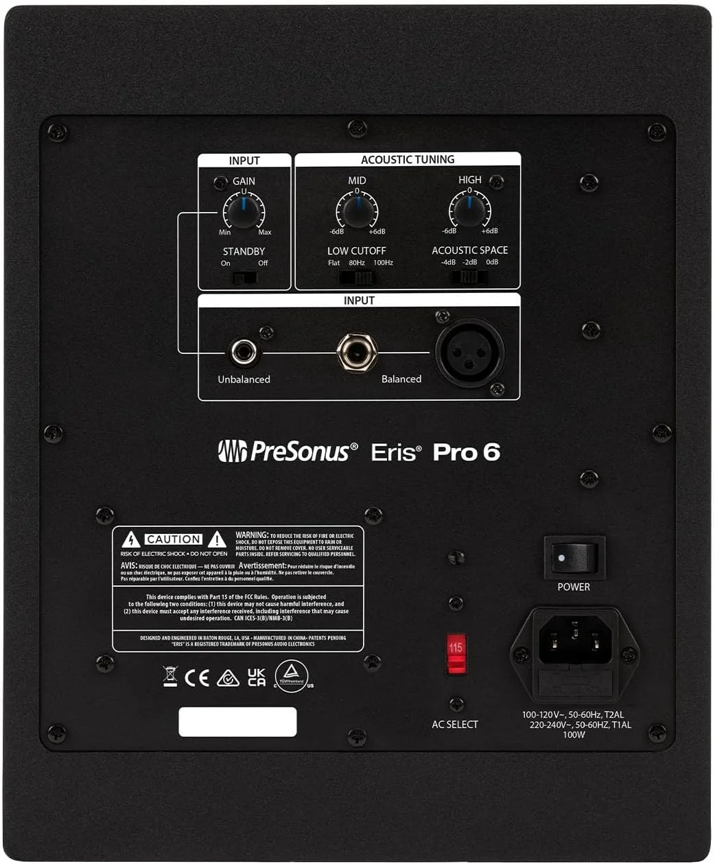 مانیتور استودیویی کواکسیال اکتیو دو طرفه PreSonus Eris Pro 6، سایز 6.5 اینچ مانیتور استودیویی کواکسیال اکتیو دو طرفه PreSonus Eris Pro 6، سایز 6.5 اینچ