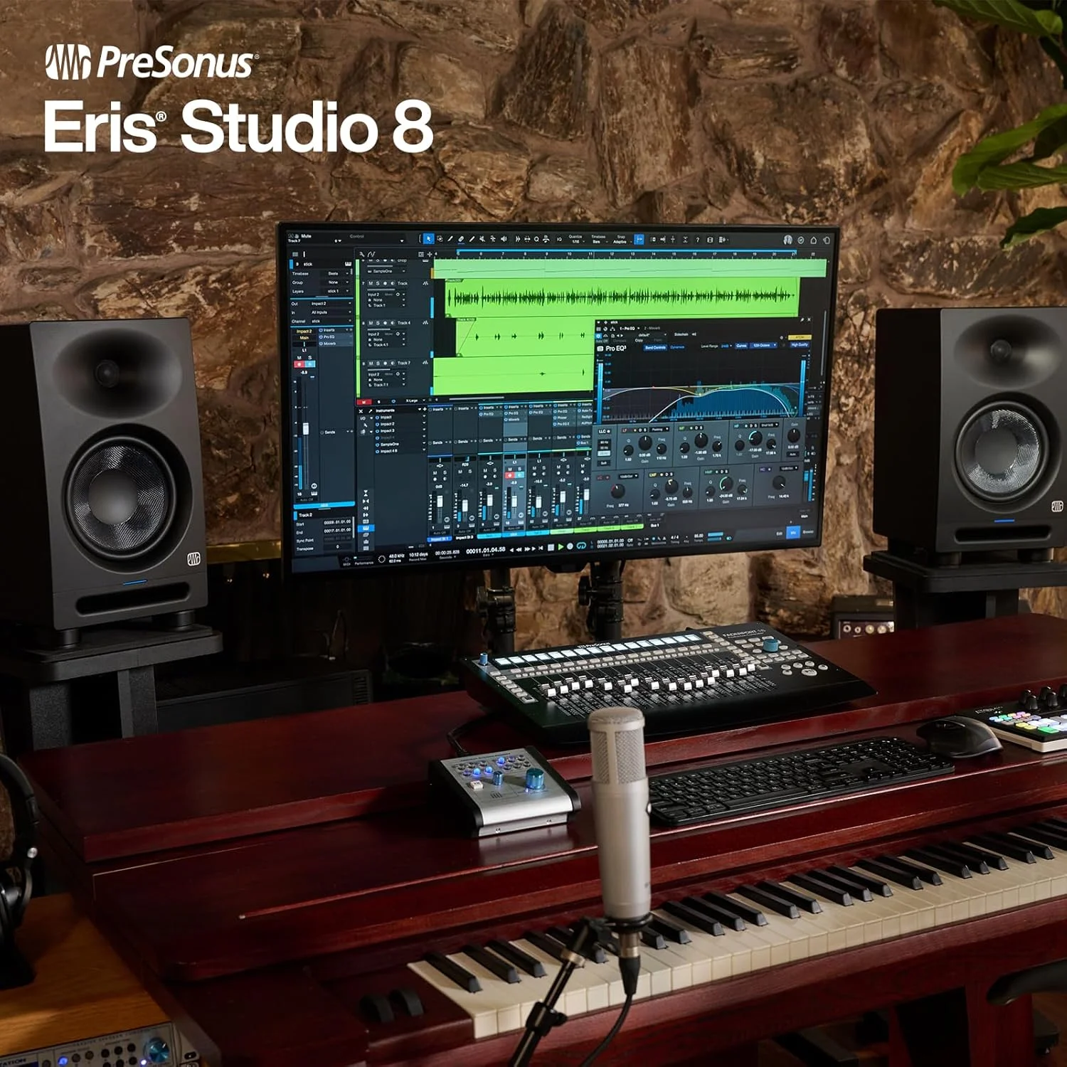 مانیتور استودیویی پریسونوس Eris Studio 8 با ووفر 8 اینچی مانیتور استودیویی پریسونوس Eris Studio 8 با ووفر 8 اینچی