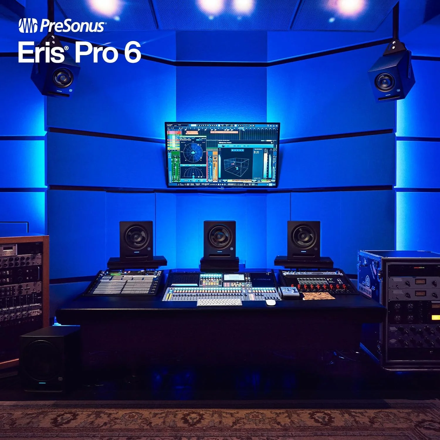 مانیتور استودیویی کواکسیال اکتیو دو طرفه PreSonus Eris Pro 6، سایز 6.5 اینچ مانیتور استودیویی کواکسیال اکتیو دو طرفه PreSonus Eris Pro 6، سایز 6.5 اینچ