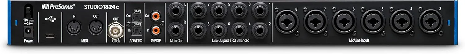 کارت صدای PreSonus Studio 1824C مشکی کارت صدای PreSonus Studio 1824C مشکی