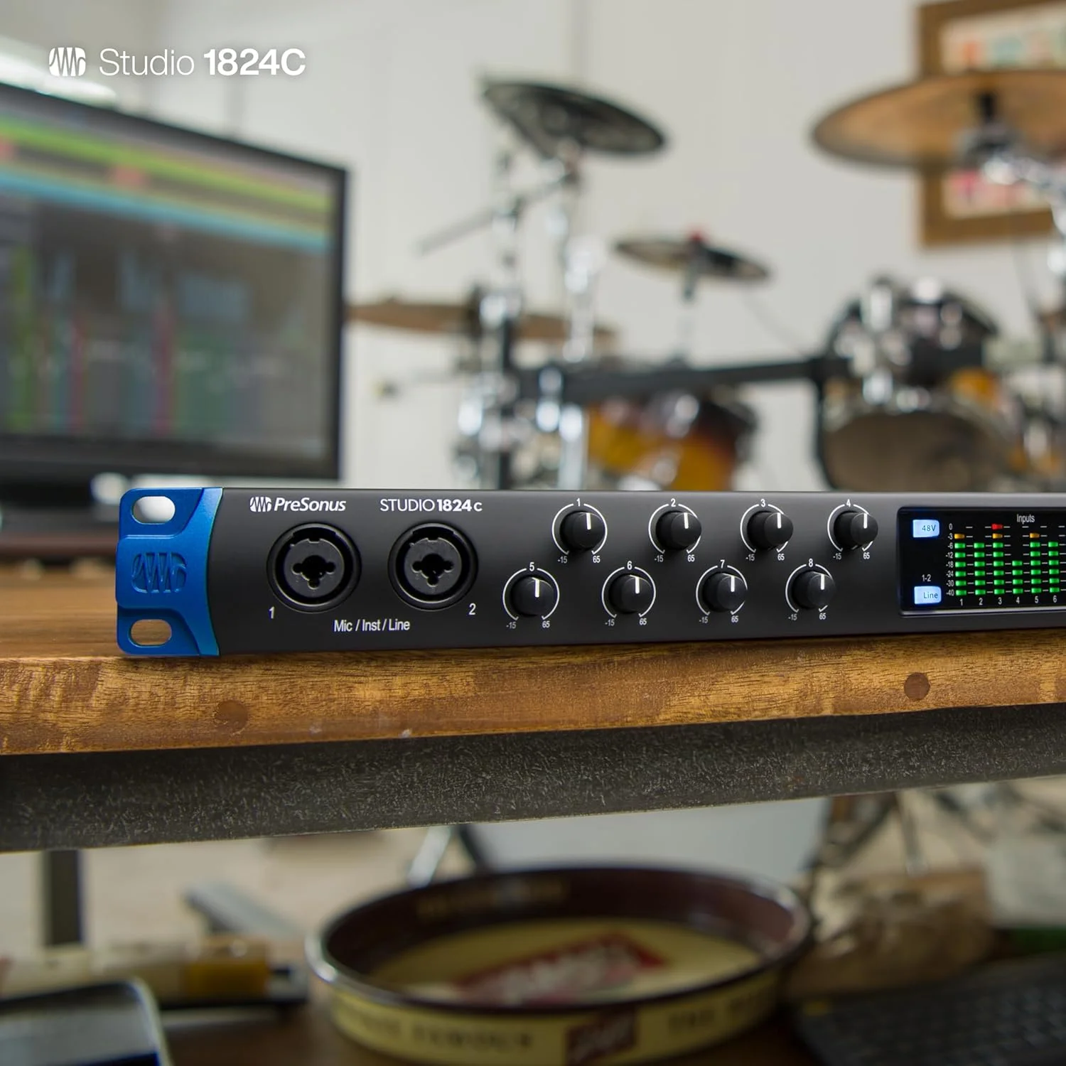 کارت صدای PreSonus Studio 1824C مشکی کارت صدای PreSonus Studio 1824C مشکی